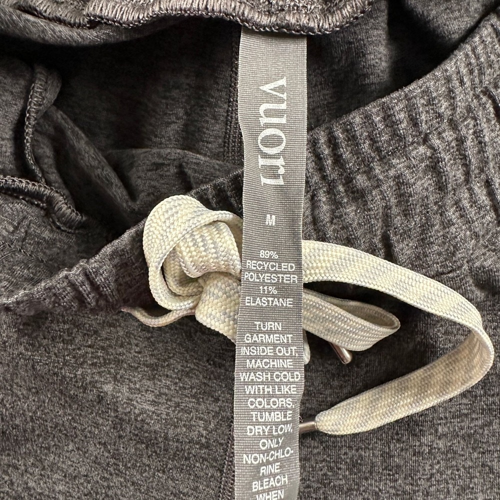 Vuori Performance Joggers Womens M Gray Stretch Drawstring Sweatpants Activewear - Picture 5 of 12